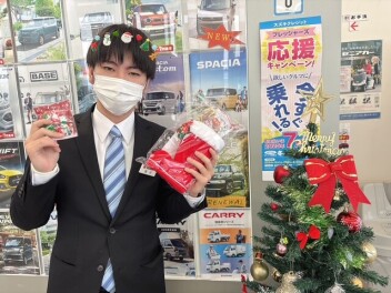 お子様に！クリスマスブーツプレゼント